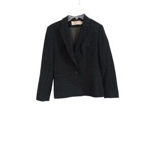 Pendleton Charcoal Wool blazer button jacket‎